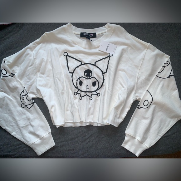 Hello Kitty Tops - Forever 21 x hello kitty kuromi top
